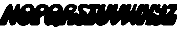 Socko Italic Font UPPERCASE