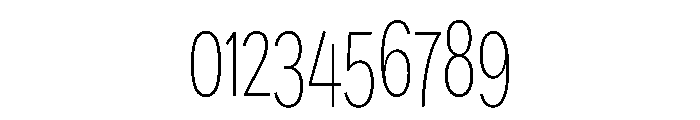 Sofia Comp Extra Light Font OTHER CHARS