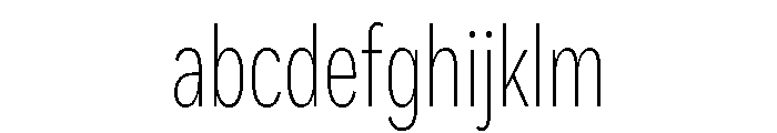 Sofia Comp Extra Light FONT