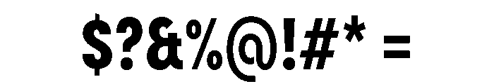 Sofia Comp Heavy Font OTHER CHARS