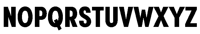 Sofia Comp Heavy Font UPPERCASE