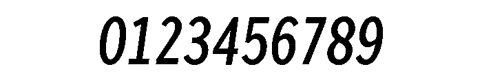 Sofia Comp Italic Font OTHER CHARS