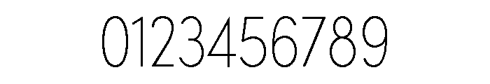 Sofia Comp Regular Font OTHER CHARS
