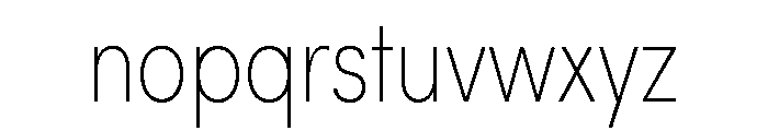 Sofia Comp Regular Font LOWERCASE
