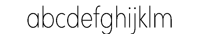 Sofia Comp Thin FONT