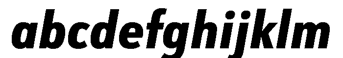 Sofia Condensed Heavy Italic FONT
