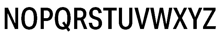 Sofia Condensed Medium Font UPPERCASE