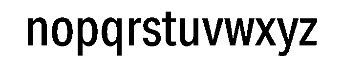 Sofia Condensed Medium Font LOWERCASE