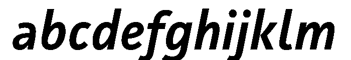 Sofia Condensed Semibold Italic FONT