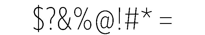 Sofia Pro Condensed Variable Light Font OTHER CHARS