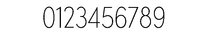 Sofia Pro Condensed Variable Thin Font OTHER CHARS