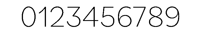 Sofia Pro Variable Extra Light Font OTHER CHARS