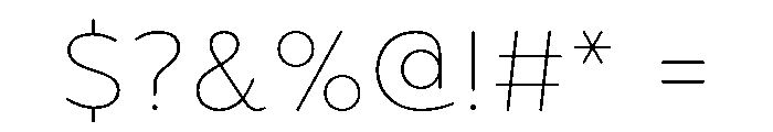 Sofia Pro Variable Light Font OTHER CHARS
