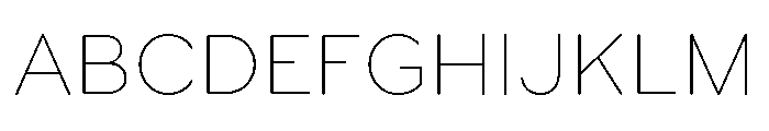 Sofia Pro Variable Light Font UPPERCASE