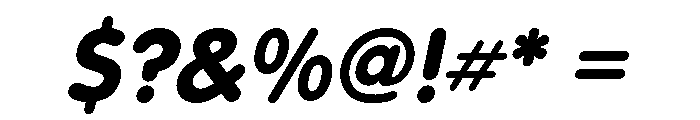 Sofia Soft Italic Font OTHER CHARS