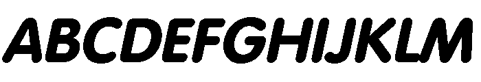 Sofia Soft Italic Font UPPERCASE