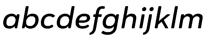 Sofia Soft Semibold Italic FONT