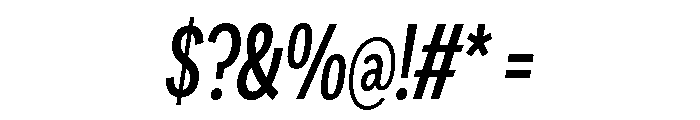 Sole Sans Variable Medium Italic Font OTHER CHARS