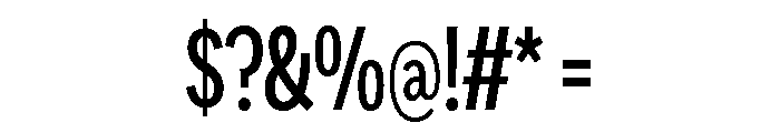 Sole Sans Variable Medium Font OTHER CHARS