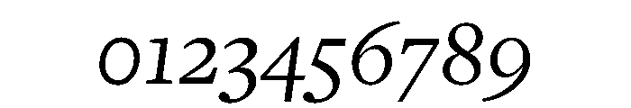 Sole Serif Variable Italic Font OTHER CHARS