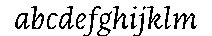 Sole Serif Variable Light Italic FONT