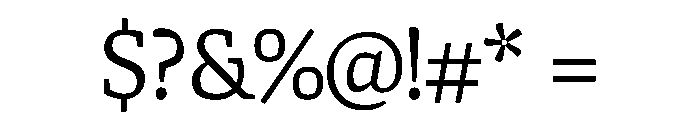 Sole Serif Variable Light Font OTHER CHARS