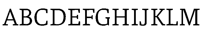 Sole Serif Variable Light Font UPPERCASE