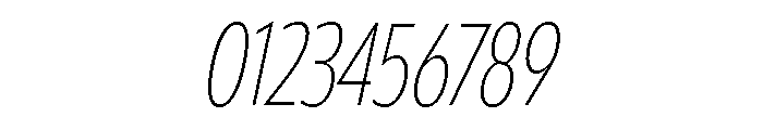 Soprani Variable Extra Light Italic Font OTHER CHARS