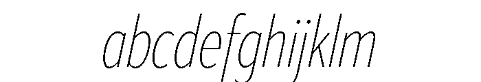 Soprani Variable Extra Light Italic FONT