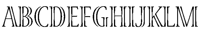 Soprani Variable Light Font UPPERCASE