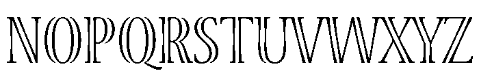 Soprani Variable Light Font UPPERCASE