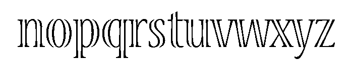 Soprani Variable Light Font LOWERCASE