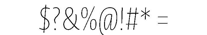 Soprani Variable Thin Italic Font OTHER CHARS