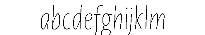 Soprani Variable Thin Italic FONT