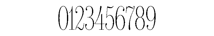 Soprani Variable Thin Font OTHER CHARS