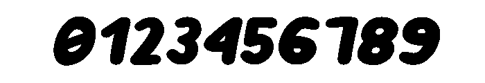 Sour Gummy Black Italic Font OTHER CHARS
