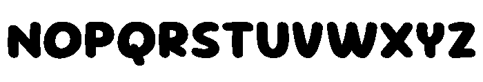 Sour Gummy Black Font UPPERCASE