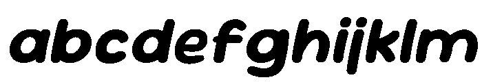 Sour Gummy Bold Italic FONT
