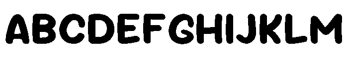 Sour Gummy Bold Font UPPERCASE