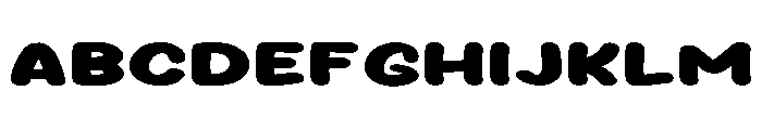 Sour Gummy Expanded Black Font UPPERCASE