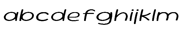 Sour Gummy Expanded ExtraLight Italic FONT