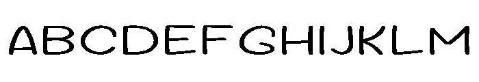 Sour Gummy Expanded ExtraLight Font UPPERCASE