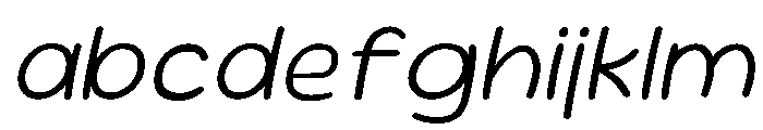 Sour Gummy ExtraLight Italic FONT