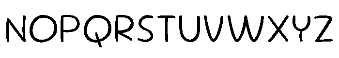 Sour Gummy ExtraLight Font UPPERCASE