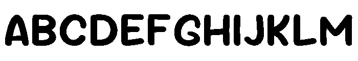 Sour Gummy SemiBold Font UPPERCASE