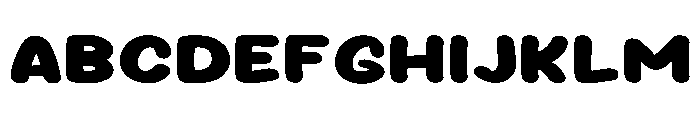 Sour Gummy SemiExpanded Black Font UPPERCASE