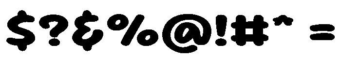 Sour Gummy SemiExpanded ExtraBold Font OTHER CHARS