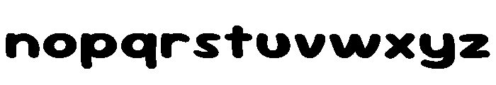 Sour Gummy SemiExpanded ExtraBold Font LOWERCASE