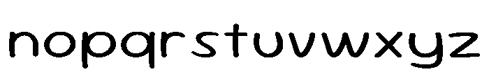 Sour Gummy SemiExpanded Light Font LOWERCASE