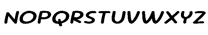 Sour Gummy SemiExpanded Medium Italic Font UPPERCASE